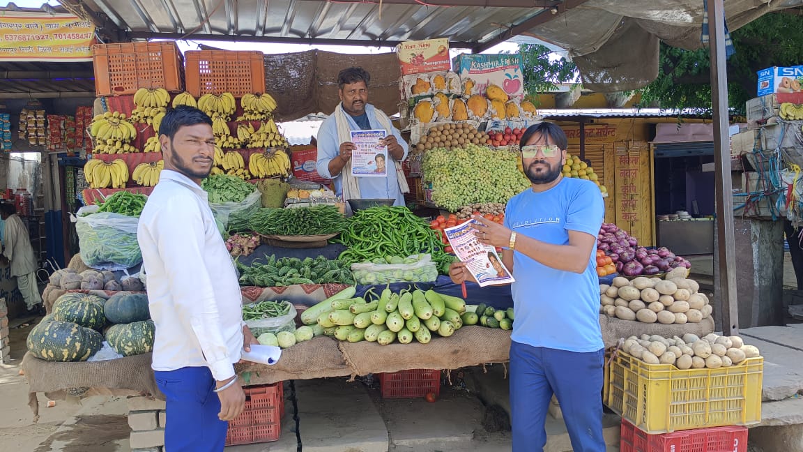 timroliya's tweet photo. गंगापुर चलो गंगापुर चलो भीम आर्मी आजाद समाज पार्टी के तत्वाधान में 10 अप्रैल 2023 को भीम आर्मी चीफ एवं राष्ट्रीय अध्यक्ष आजाद समाज पार्टी माननीय चंद्रशेखर आजाद जी एक विशाल जनसभा को संबोधित करेंगे जय भीम नमो बुद्धाय। https://t.co/srWrRc7W8k