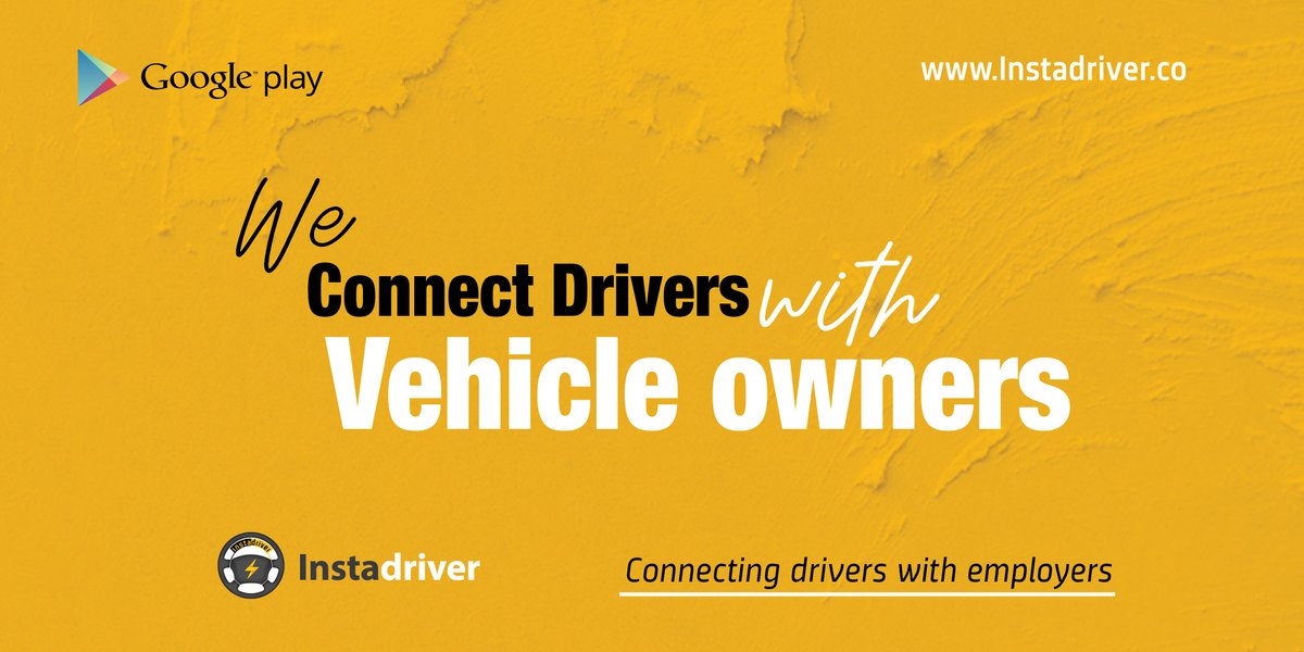 Instadriver1's tweet photo. We connect competent drivers to vehicle owners and vehicle owners to competent drivers all over the world. Go to our app now find the right match. Have a great long weekend.
#HappyEaster #GoodFriday #startups #solutions https://t.co/6rGjbAu2Bs