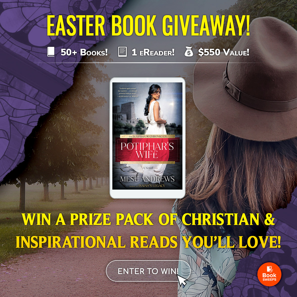 Enter to win 50+ exciting Christian & Inspirational Reads from a great collection of authors... AND a brand new eReader Here’s the link 👉 bit.ly/inspirational-…

#booktwitter #ebookgiveaway #kindlegiveaway #books #amreading