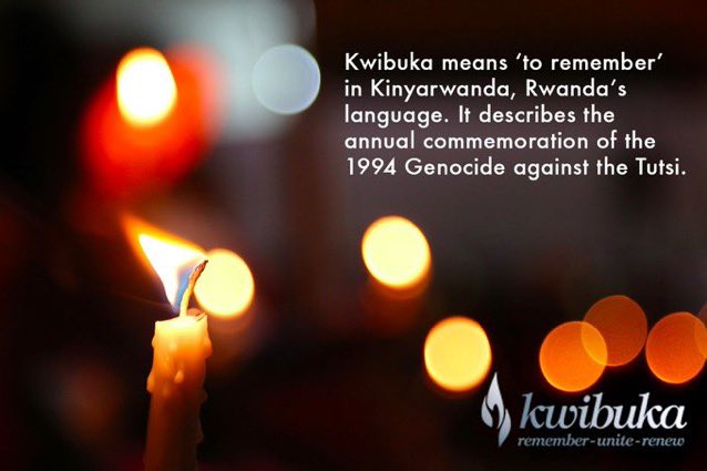 Thinking of all of my friends and colleagues in Rwanda and from Rwandan diaspora around the world today as Kwibuka 29, the 29th commemoration of the 1994 Genocide against the Tutsi begins. May the nation of Rwanda continue to heal, whilst never forgetting the past. #Kwibuka29