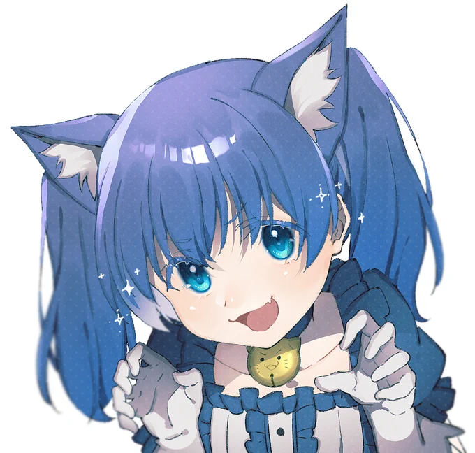 とりがらママ()様の線画お借りしてちーちゃん塗りました!線画の時点でめちゃくちゃかわいくてニコニコしながら塗っちゃいました 