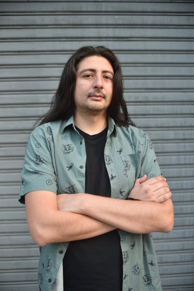 En la guitarra de <a href="/PanoptikaBanda/">PANOPTIKA</a> Sebastián Paredes, “Pape” 🤘🤘