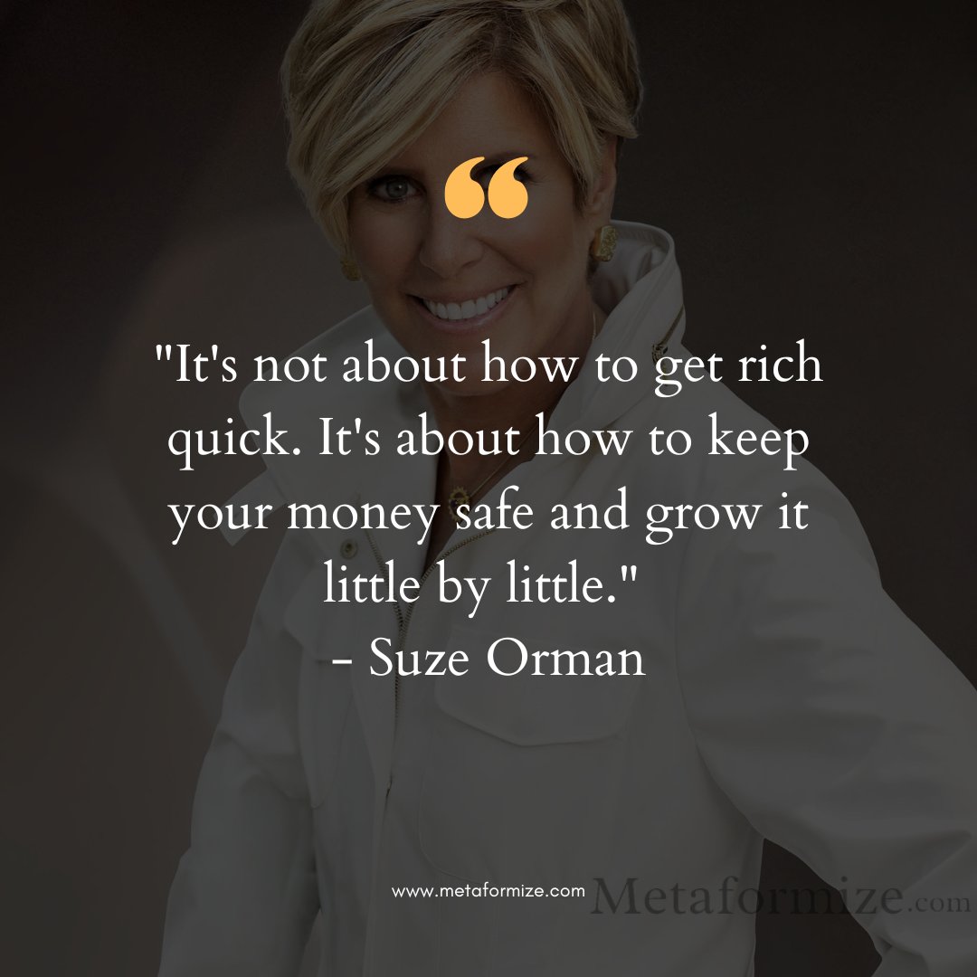 Metaformize's tweet image. &quot;Suze Orman&apos;s Simple Formula for Financial Success&quot; 💸🔑💡 #crudeoil #tradingsignals #futuretrader #forextrader #education #cryptocurrency #wealth #entrepreneurgoals