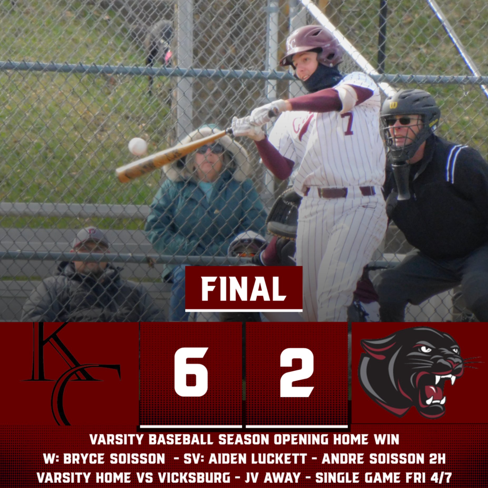 Maroongiants on Twitter "Kalamazoo Central varsity baseball with a