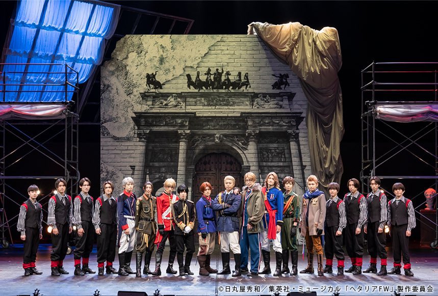 HetaliaintheUsa's tweet photo. Opening night went amazingly I am so happy for them Opening night went amazingly I am so happy for all of them #ヘタミュ #hetalia #hetaliamusicalUSA #hetaliamusical #hetaliathemusical #hetaliafandom #hetaliasingingintheworld #hetaliathefantasticworld  #hetaliafinallive #hetamyu https://t.co/y7hu54SCc0