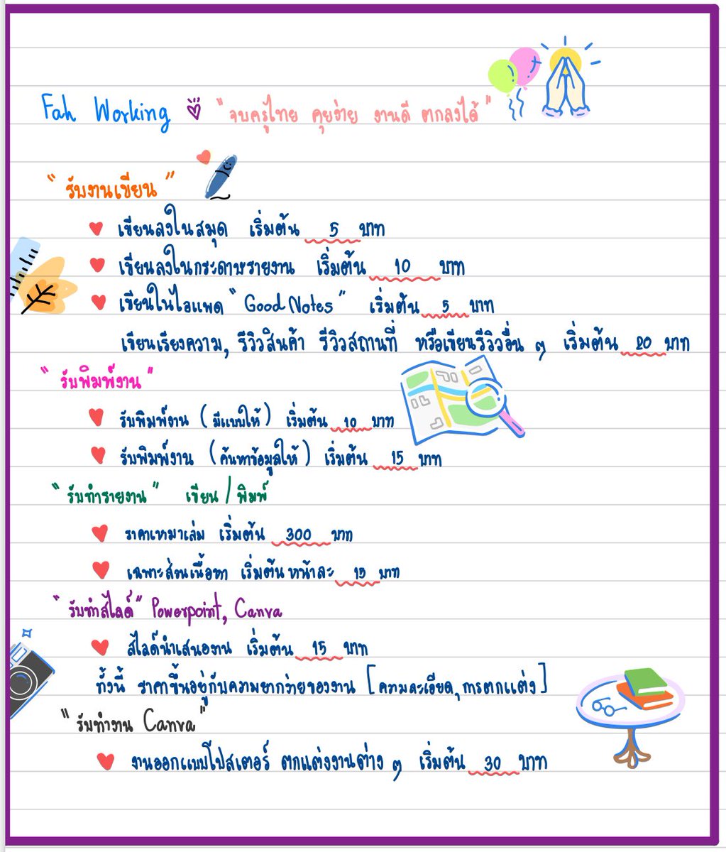 จ้างได้ค้าบบบ #รับจ้างเขียน #รับจ้างทำรายงาน