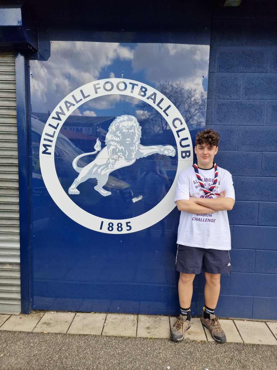Four more grounds completed! <a href="/leytonorientfc/">Leyton Orient FC</a> <a href="/WestHam/">West Ham United</a> <a href="/CAFCofficial/">Charlton Athletic FC</a> <a href="/MillwallFC/">Millwall FC</a> 
Once again a massive thanks to Charlton Athletic for donating match day tickets to help raise more cash towards <a href="/MUTD_Xander/">Xander Lockwood</a> World Scout Jamboree adventure! <a href="/UKContingent/">UK Contingent 🇬🇧⚜️</a> <a href="/barnsleyscouts/">Barnsley Scouts</a> <a href="/ChronOnline/">Barnsley Chronicle</a>