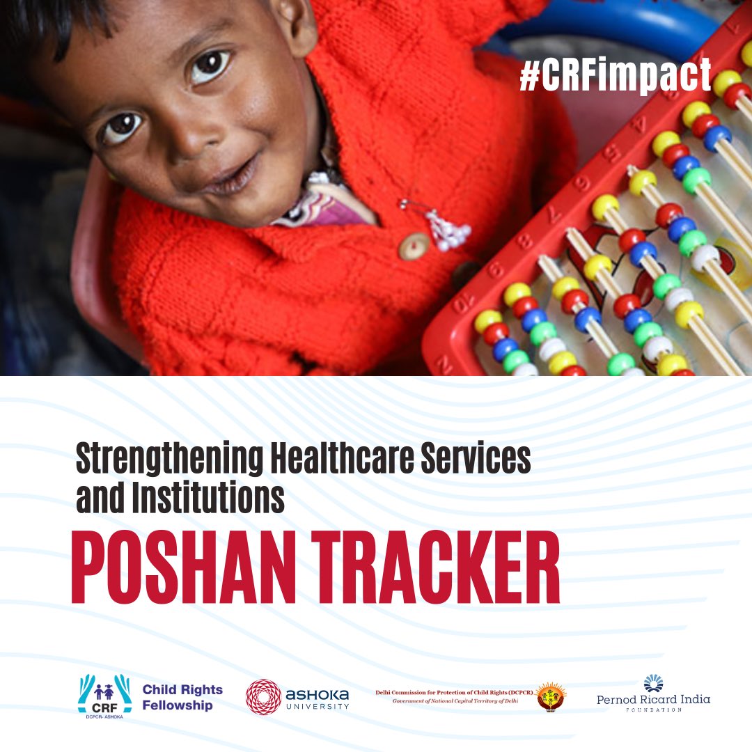 ChildFellowship's tweet photo. #CRFimpact 

POSHAN Tracker project is playing a pivotal role in improving the nutritional status and health outcomes of children in Delhi by leveraging data-driven insights.

#AshokaUniversity https://t.co/eSIn8Exqxy