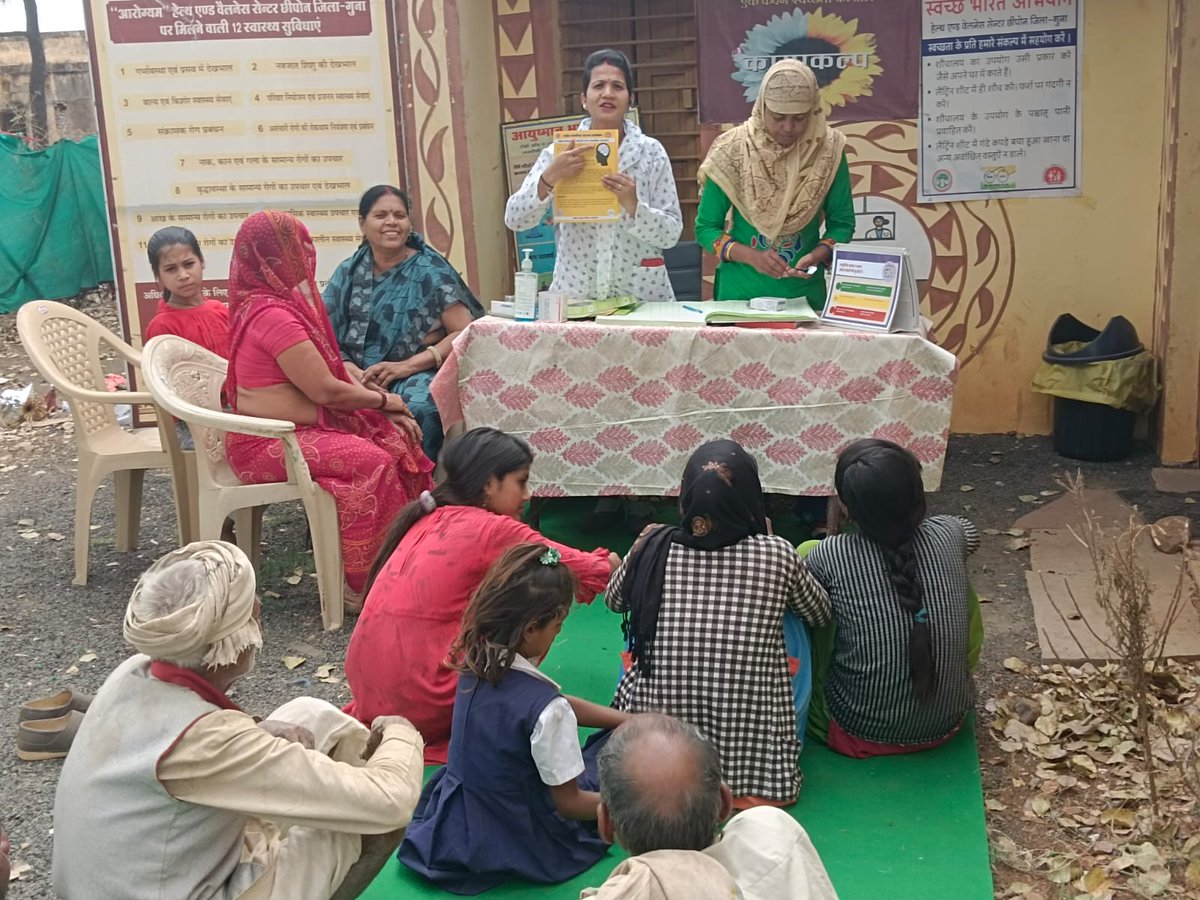 GunaVineeta's tweet photo. Celebrating The World Health Organization day #Health For All Nutrition education awraness about mental health, ncd screening at HWC Chhipon https://t.co/rtrvi7FM7m