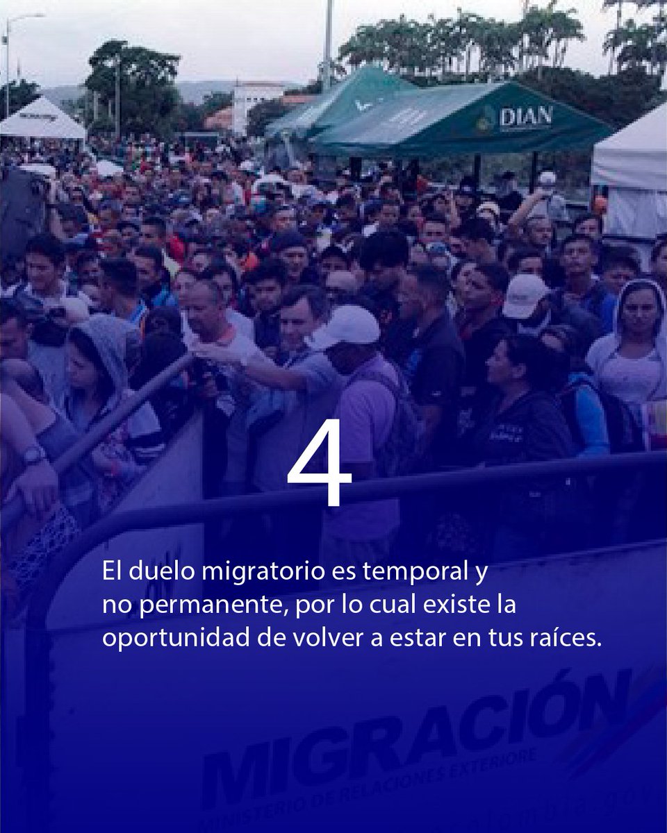 venezuela_migra's tweet photo. La migración ha sido forzada en muchos casos, especialmente la de los venezolanos🇻🇪. Eso expone a los migrantes a procesos emocionales complicados y fuertes.

La psicóloga Brisleidy Montoya (@psicoexpresarte) nos dio algunos algunos consejos para superar el duelo migratorio👇👀 https://t.co/yF6VRUuXTp