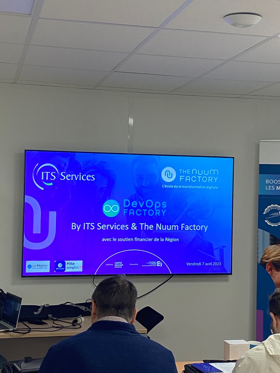The Nuum Factory (@thenuumfactory) on Twitter photo 🤩Jour de rentrée pour la #DevOps Factory deuxième promotion ! 🤩
🙌Quelle fierté pour toute l'équipe de The Nuum Factory, l'école de la transformation digitale incubée par le <a href="/MedefAura/">MEDEF Auvergne-Rhône-Alpes</a> et son partenaire <a href="/ITSServices1/">ITS Services</a> pour ce lancement.
Bienvenue aux nouveaux apprenants ! 🤩Jour de rentrée pour la #DevOps Factory deuxième promotion ! 🤩
🙌Quelle fierté pour toute l'équipe de The Nuum Factory, l'école de la transformation digitale incubée par le <a href="/MedefAura/">MEDEF Auvergne-Rhône-Alpes</a> et son partenaire <a href="/ITSServices1/">ITS Services</a> pour ce lancement.
Bienvenue aux nouveaux apprenants !