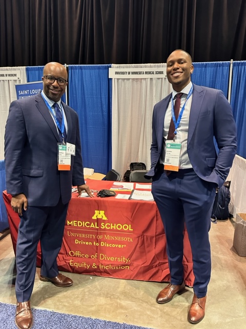 UMNOrthoSurg's tweet image. G1’s Arthur Only, MD &amp;amp; Jerome Murray, MD are representing the @umnmedschool  at the 2023 AMEC Conference in Connecticut!
#amec2023 | #snma | #umnproud
