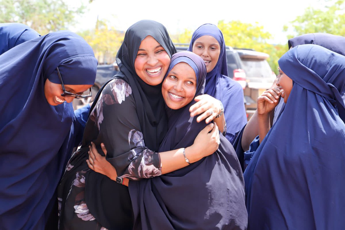 Thank you Dertu Girls , Dadaab constituency. Edo will be back soon inshallah🙏