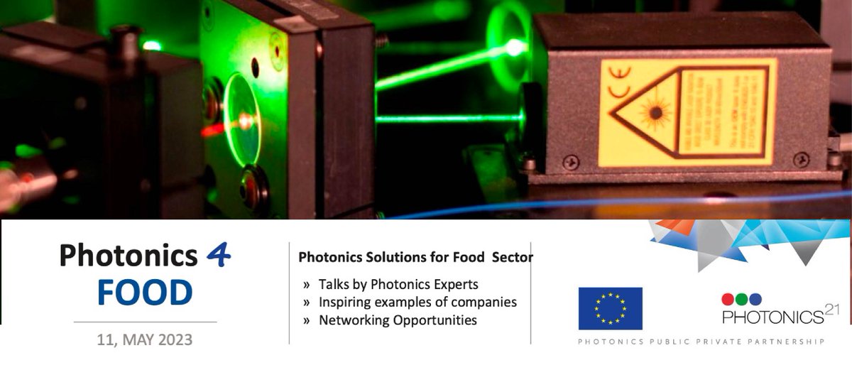 B-PHOT Brussels Photonics (@bphotvub) on Twitter photo New #photonics & #AI technologies make the food industry safer & more sustainable. To help implement these technologies in companies, <a href="/BPhotVub/">B-PHOT Brussels Photonics</a> & <a href="/FlandersFOOD/">Flanders' FOOD</a> are hosting a workshop Photonics4FOOD on May 11 in Belgium.
✍️ Free registration: b-phot.org/news/workshop-… <a href="/Photonics21/">Photonics21</a> New #photonics & #AI technologies make the food industry safer & more sustainable. To help implement these technologies in companies, <a href="/BPhotVub/">B-PHOT Brussels Photonics</a> & <a href="/FlandersFOOD/">Flanders' FOOD</a> are hosting a workshop Photonics4FOOD on May 11 in Belgium.
✍️ Free registration: b-phot.org/news/workshop-… <a href="/Photonics21/">Photonics21</a>