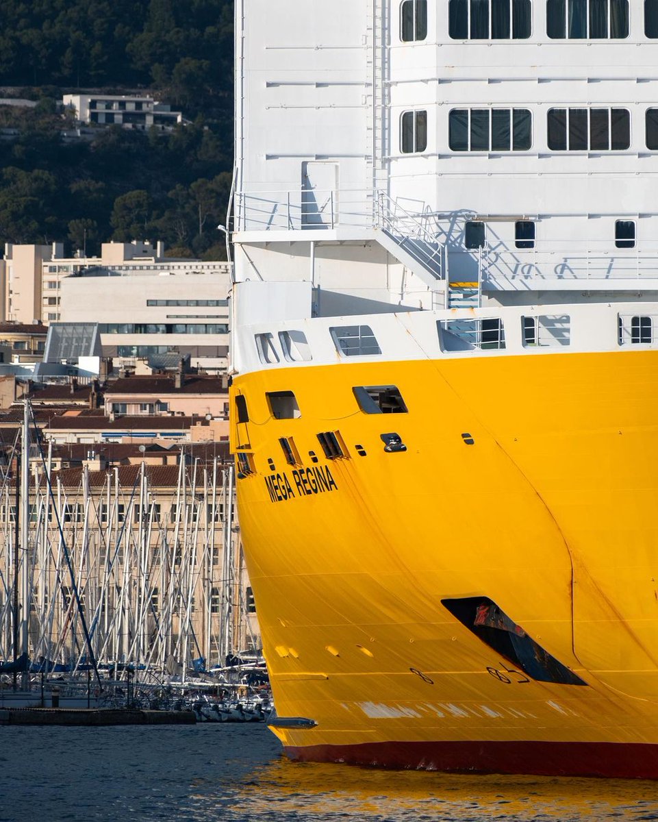 Corsicaferries's tweet photo. Un début d'incendie rapidement maîtrisé par l'équipage du Mega Regina dans le port de #Bastia a été observé cet après midi. Aucun dégât important n'est à déplorer.
Nos services sont mobilisés pour permettre au navire de continuer ses opérations sans perturbation.
#corsematin https://t.co/GsPcjFP1AI