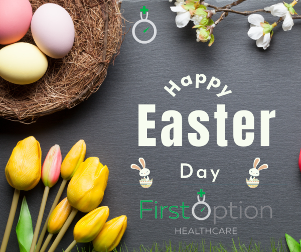 FirstOptionHC's tweet image. Happy Easter! First Option Healthcare
