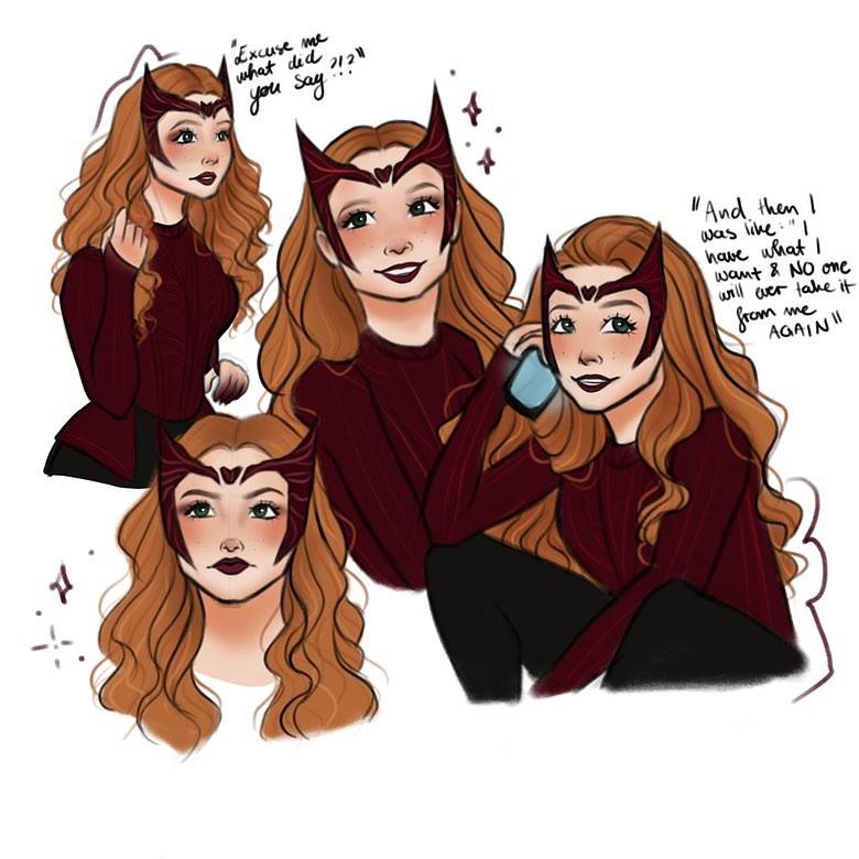 savvyawe's tweet photo. I did a Wanda spread. I had so much fun doing them all. Let me know what you think about them.
.
.
.
#WandaVision #ScarletWitch #mcufanart #wandamaximofffanart #favouriteavenger https://t.co/X3U8S31ysS