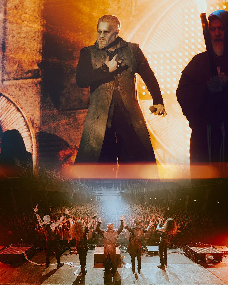 powerwolfband's tweet photo. Das war einfach nur der absolute Wahnsinn, Köln! Eine bessere Release Show hätten wir uns nicht wünschen können. After a sold out holy heavy metal mass to celebrate the release of "Interludium", our special album is now available worldwide! #powerwolf #interludium #heavymetal https://t.co/qeda99L1bM