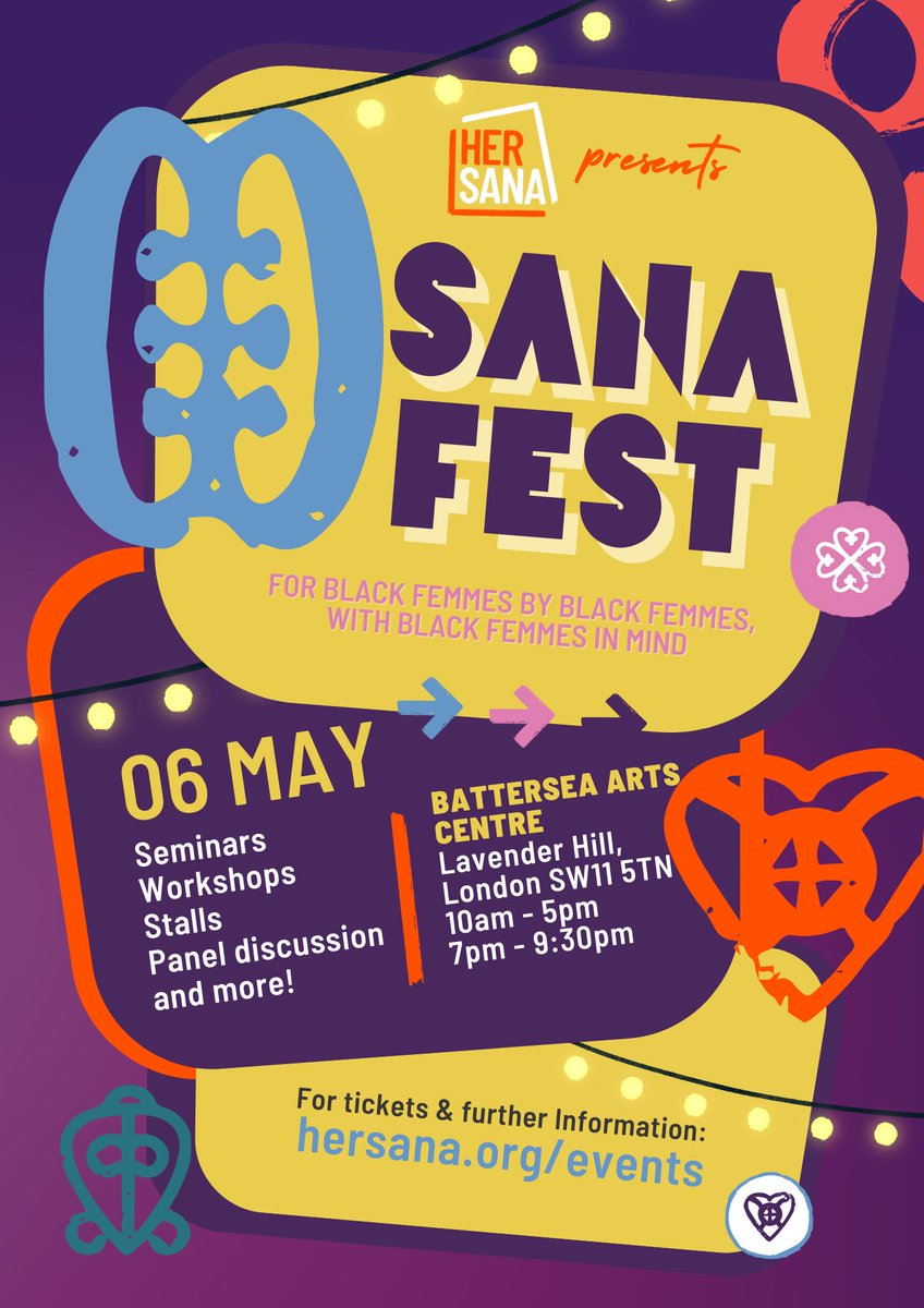 Our first ever anniversary event is taking place 6th May. We honestly can’t wait! Get your tickets here: eventbrite.co.uk/e/sana-festiva…