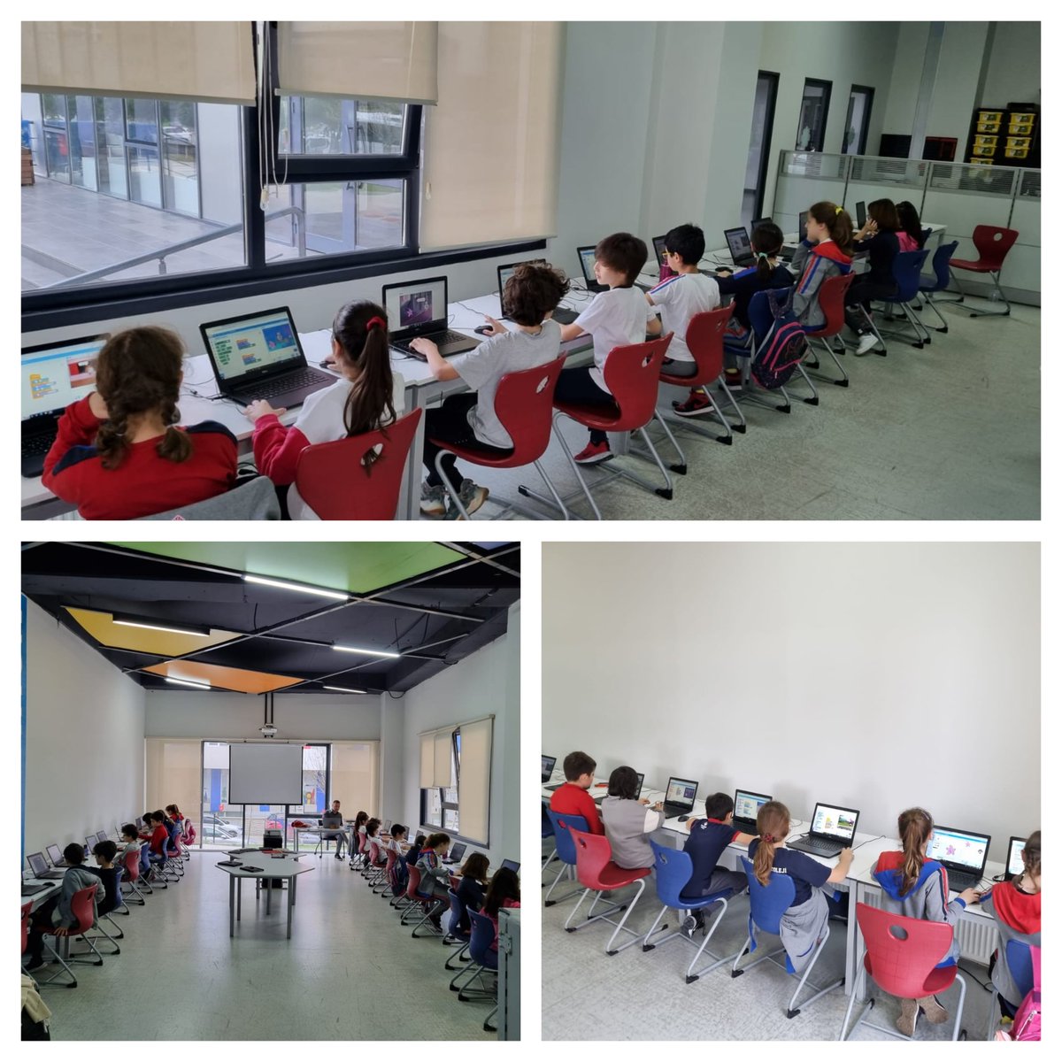 Bahcesehir_Sam's tweet image. 4.Sınıflar KONUŞKAN UZAYLI Stem etkinliği,robotik kodlama uygulamasıyla gerçekleştirildi.
#STEMjunior
 #STEMgelecektir

@ozgeeasln
@SencerCorlu
@cuneytd1
@mserhankal