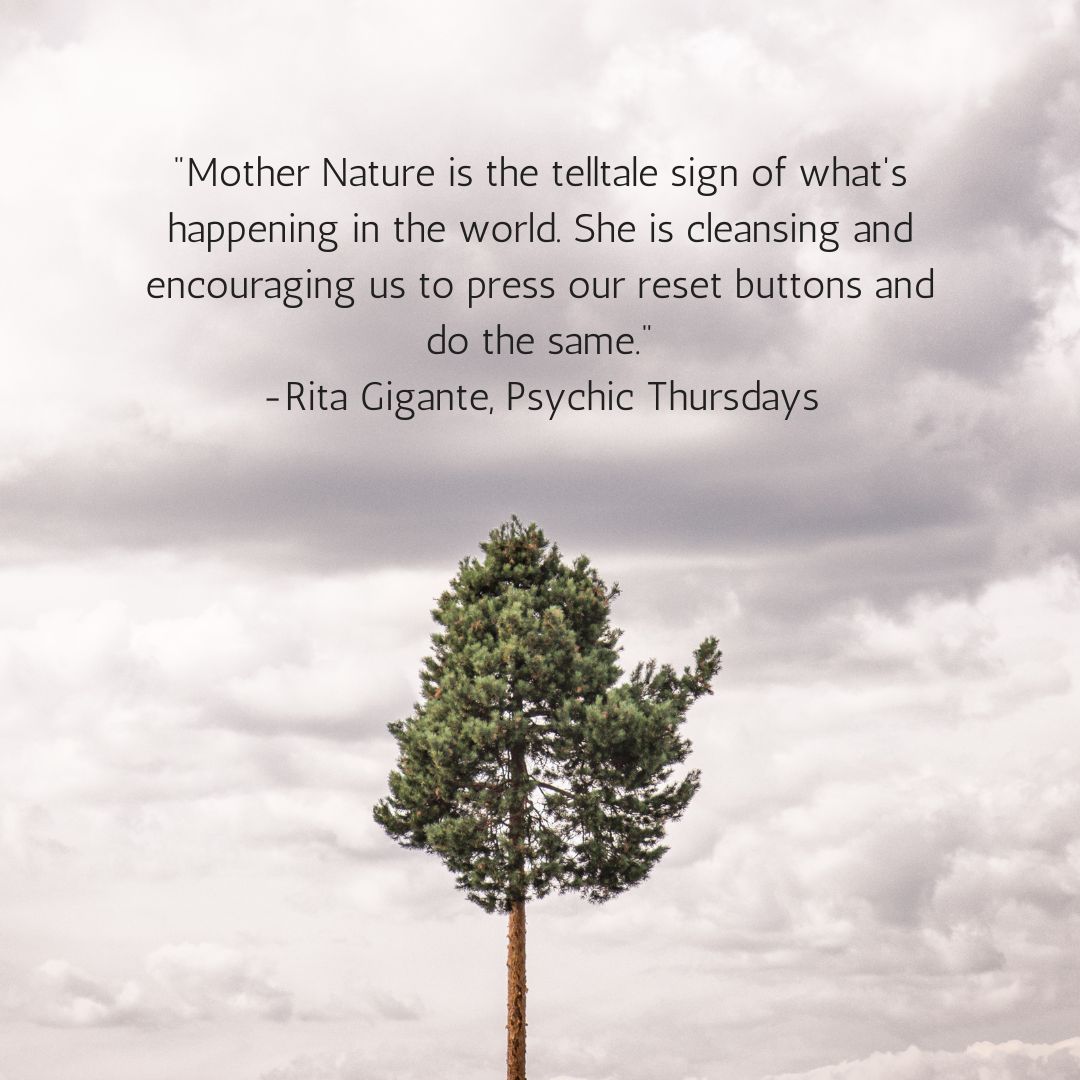 RitaGigante8's tweet photo. Thank you to everyone who formed last night’s first meeting of #PsychicThursday.
Use this weekend to ground yourself and reconnect with nature and your higher self.
https://t.co/jtlJbIeSVG #spiritualselfcare #cleansing #nature #growthmindset #ritagigante #patreonevent https://t.co/DxAktMvulq
