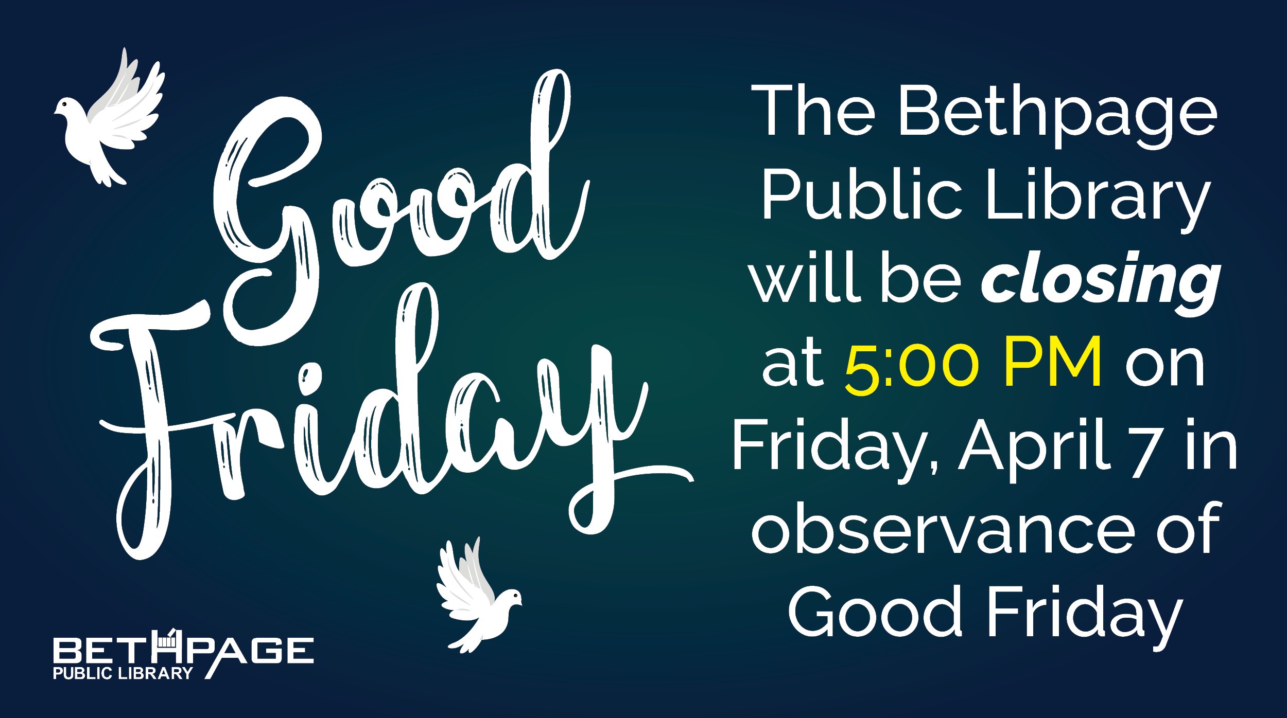 Bethpage Public Library (bethpagelibrary) / Twitter