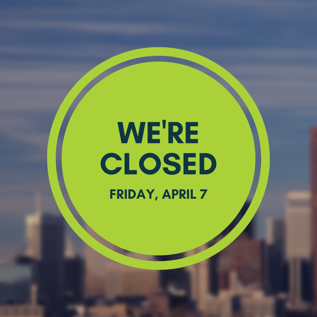 Our office is closed Friday, April 7. We return to regular business hours on Monday, April 10.

In the event of a claim, please visit: loom.ly/xQUgea4