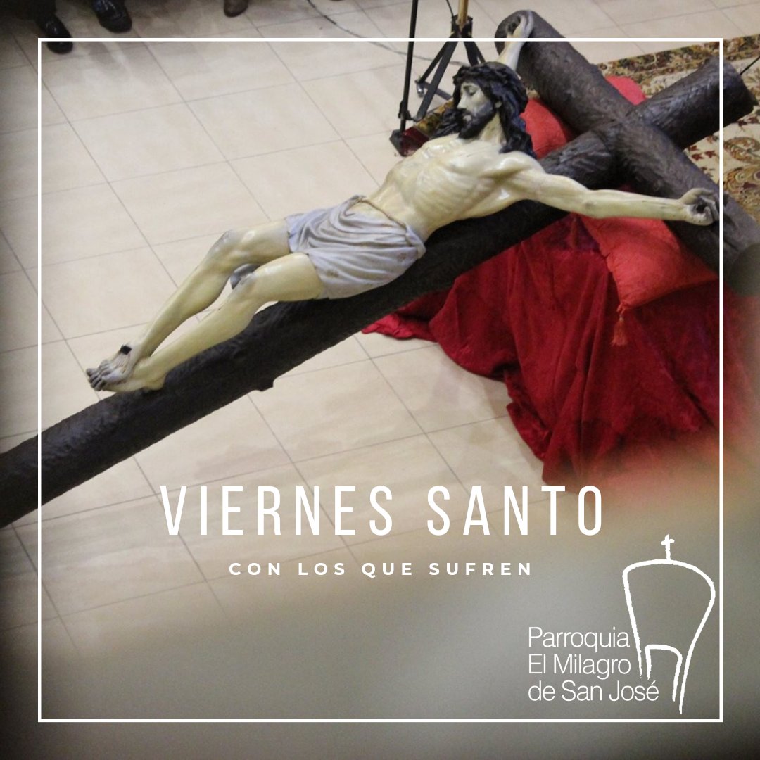 El silencio arropa este día en el que el dolor, el fracaso y la muerte parecen reinar sobre la faz de la tierra.
#semanasanta2023
#ViernesSanto