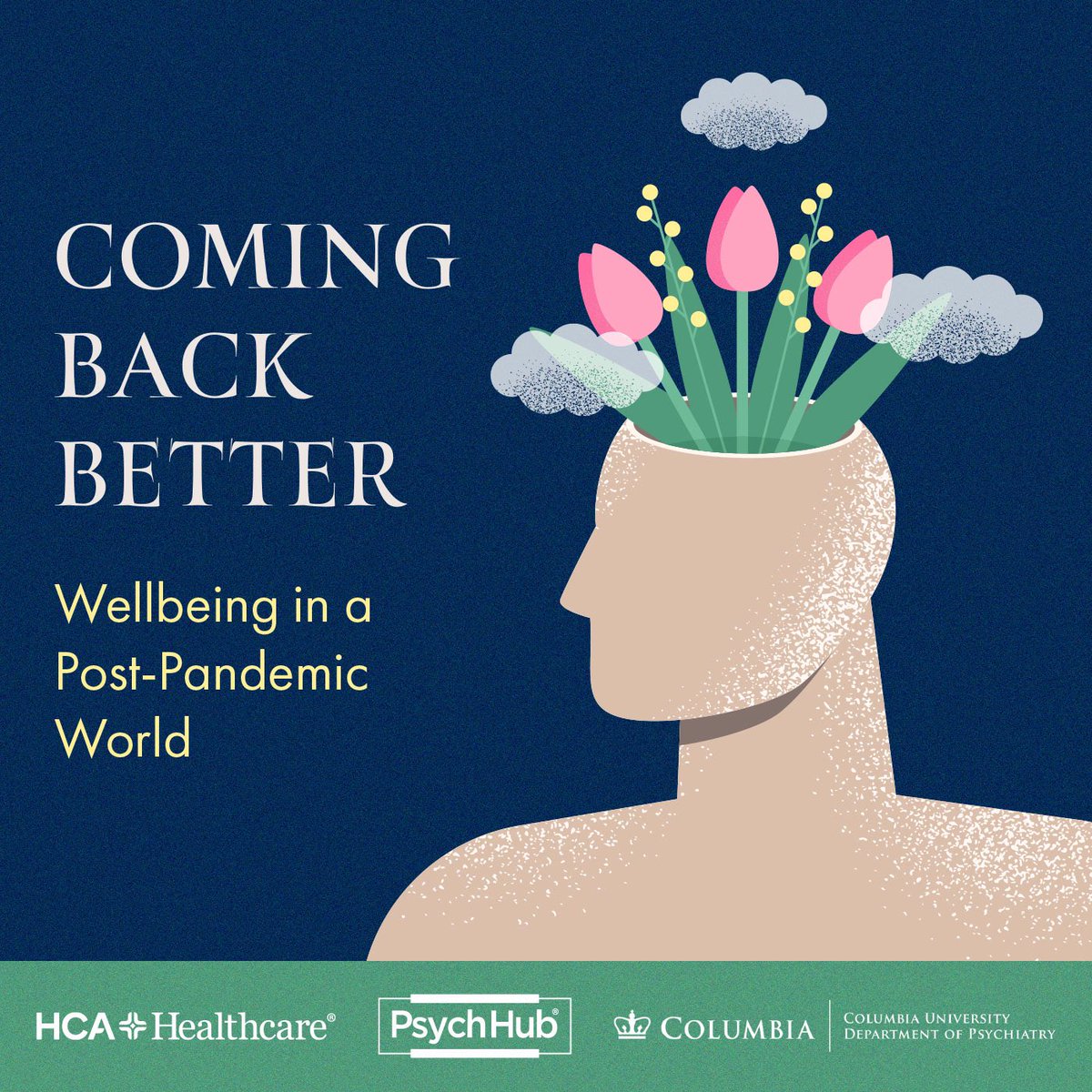 Our co-director, @DrJohnMann, shared his insights on telehealth with the @psychhub podcast Coming Back Better. 

He explains how tele-health is a great option for those who need professional mental health support. 

Listen (he’s on at 6:41) ⬇️
youtu.be/ZneiiCdVtf0