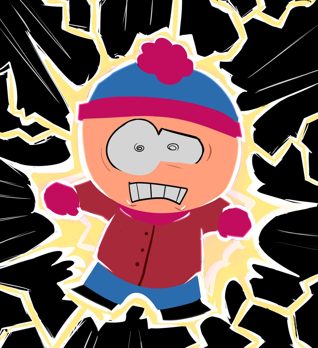 wasterwizard's tweet image. Ahh heeel nah 😭😭 #southpark #southparkart #stanmarsh #fanart #digitalart