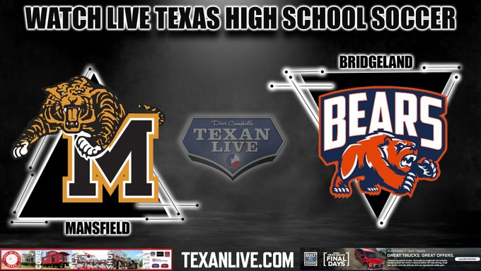 dctffootball's tweet photo. GIRLS REGIONAL SEMIFINALS
WATCH THIS PLAYOFF GAME LIVE
Mansfield vs Bridgeland
Friday 4/7/2023
Coverage begins at 11AM
For the Live Link click here: https://t.co/mFGPZ29kw8

#TXHSSoccer @BridgelandGS @bhabc_bears @MHS_LT_Soccer @CoachRaffield @BridgelandCFISD @Bridgeland_FC https://t.co/MMhgUREhbq