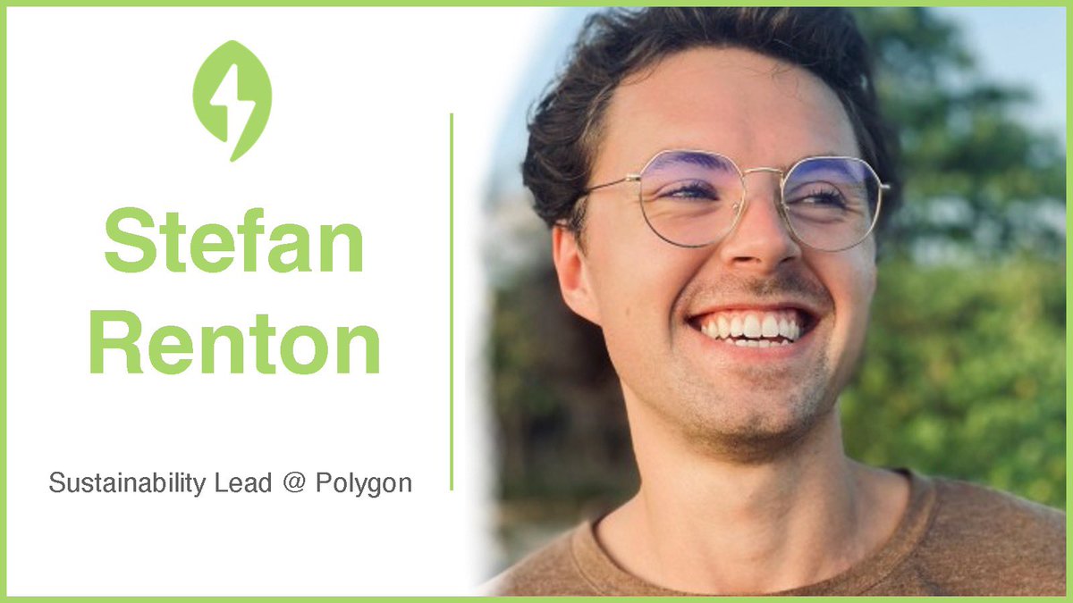 ReFiSummit's tweet photo. Meet Stefan Renton of @0xPolygonLabs at #ReFi Summit 2023! 🌱
Get your tickets here: https://t.co/Ojg2BgVZVD #refisummit https://t.co/YP8Q2Opy9M