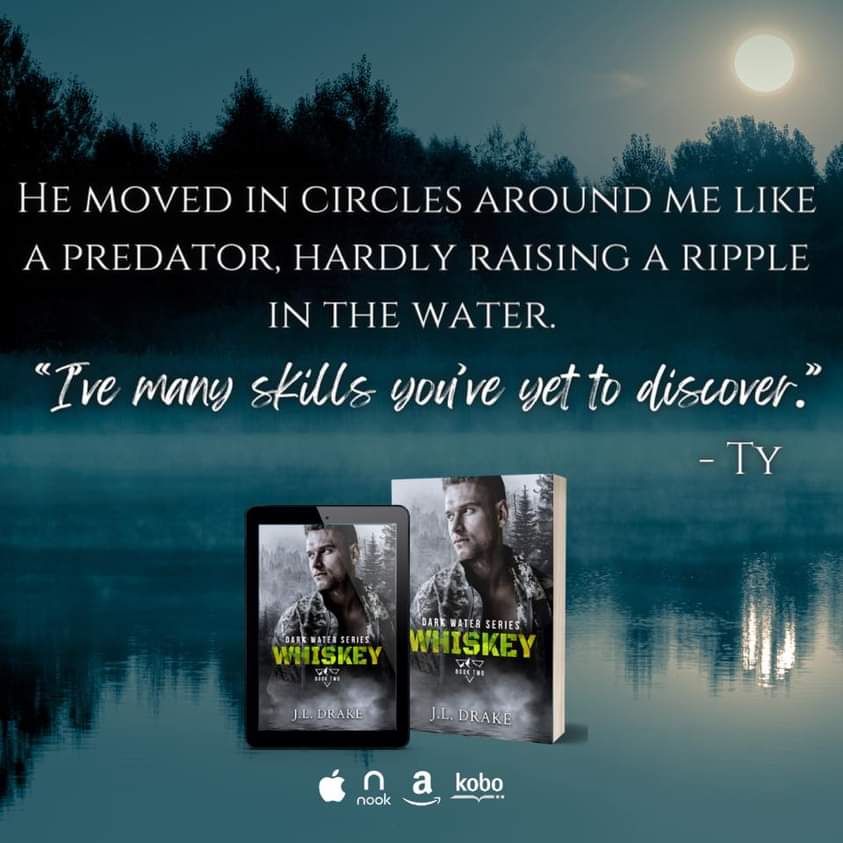 💚𝗖𝗢𝗩𝗘𝗥 𝗟𝗢𝗩𝗘!💚

#Whiskey by @authorjldrake

#WhiskeyCoverReveal #BookTwo
#JLDrake #MilitaryRomance 

Releasing 5.9

#Preorder books2read.com/WhiskeyDarkWat…

#SignUp bit.ly/ARCTourWhiskey… 

Hosted @TheNextStepPR
