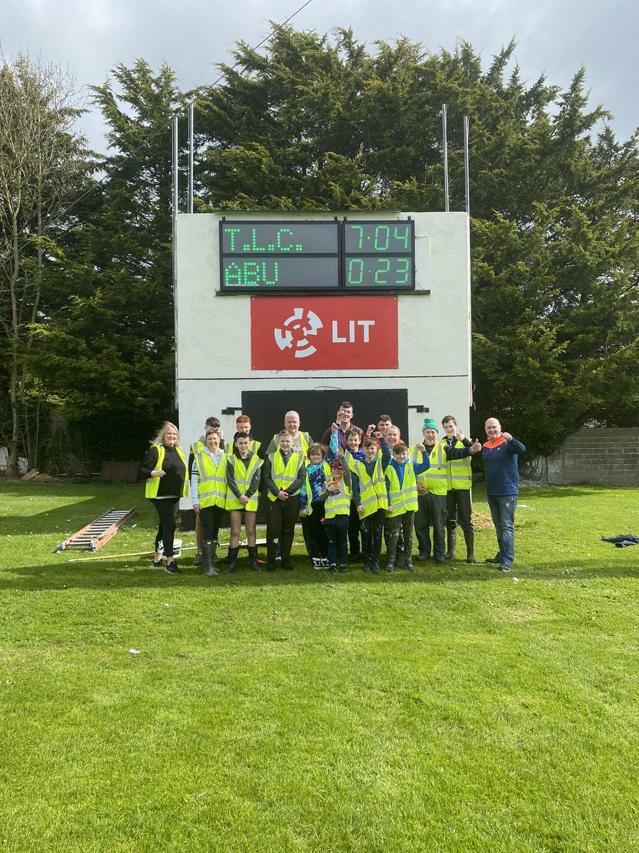 NCWGAA's tweet photo. ⚫️⚪️Great day today for the @TLC_Limerick in NCW GAA .
All generations represented working together. Thanks to all the volunteers ⚫️⚪️ https://t.co/G9Pf7zXko6
