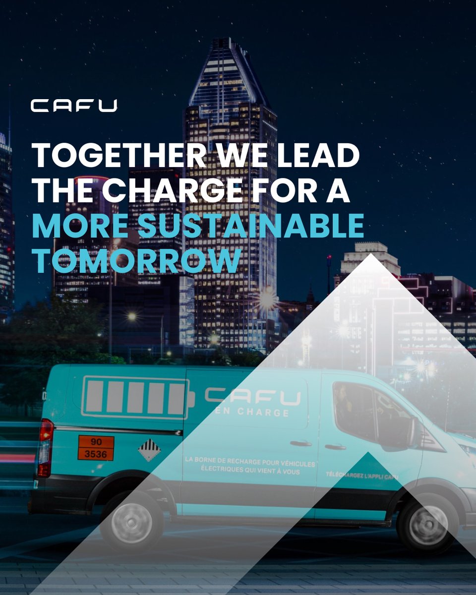 Buckle up, Canada! We've launched the first-ever mobile EV solution! As we strive for carbon neutrality, we're using technology to drive positive change.  

#ElectricVehicles #Sustainability #CarbonNeutral #Innovation