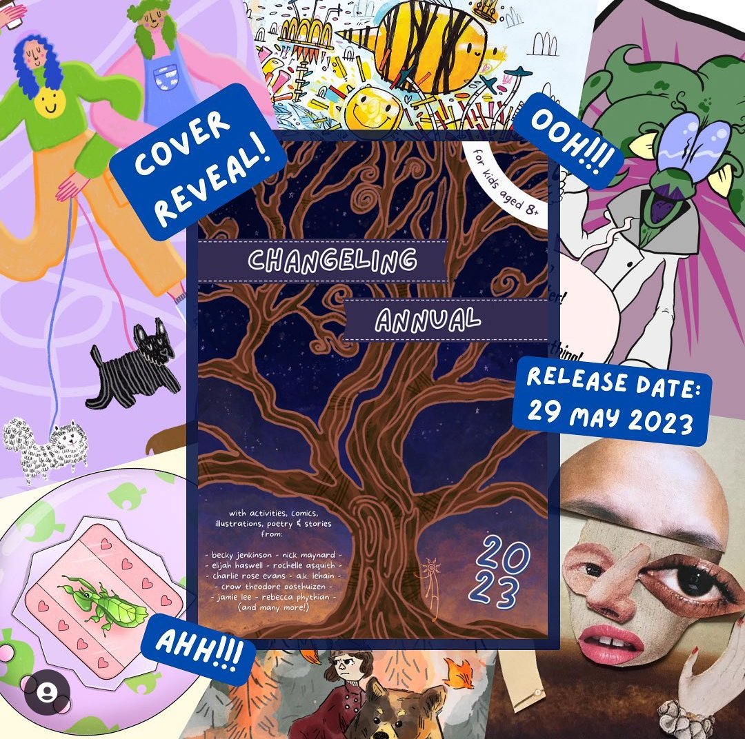 Changeling Annual looks so incredible! Really happy to have my cat-inspired poem 'Memoir' included. Huge thanks to <a href="/emmyclarke_/">emmy clarke (she/they)</a> 😊 #poetry #Neurodiversity #creativity #cats 🐱