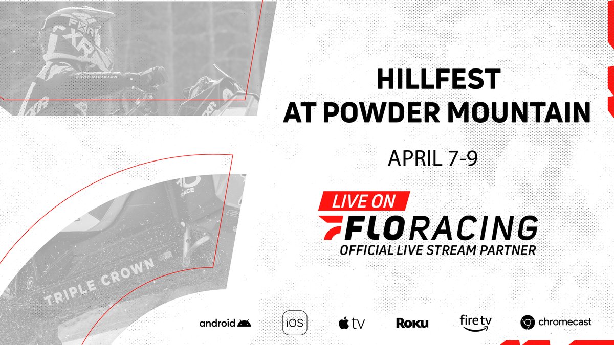 It's finally time!  The 2023 Triple Crown HillFest at
<a href="/PowMow/">PowMow</a> is streaming live around the world on
<a href="/FloRacing/">FloRacing</a>.

#TCHillFest 

TUNE IN: flosports.link/3ZFMQLF