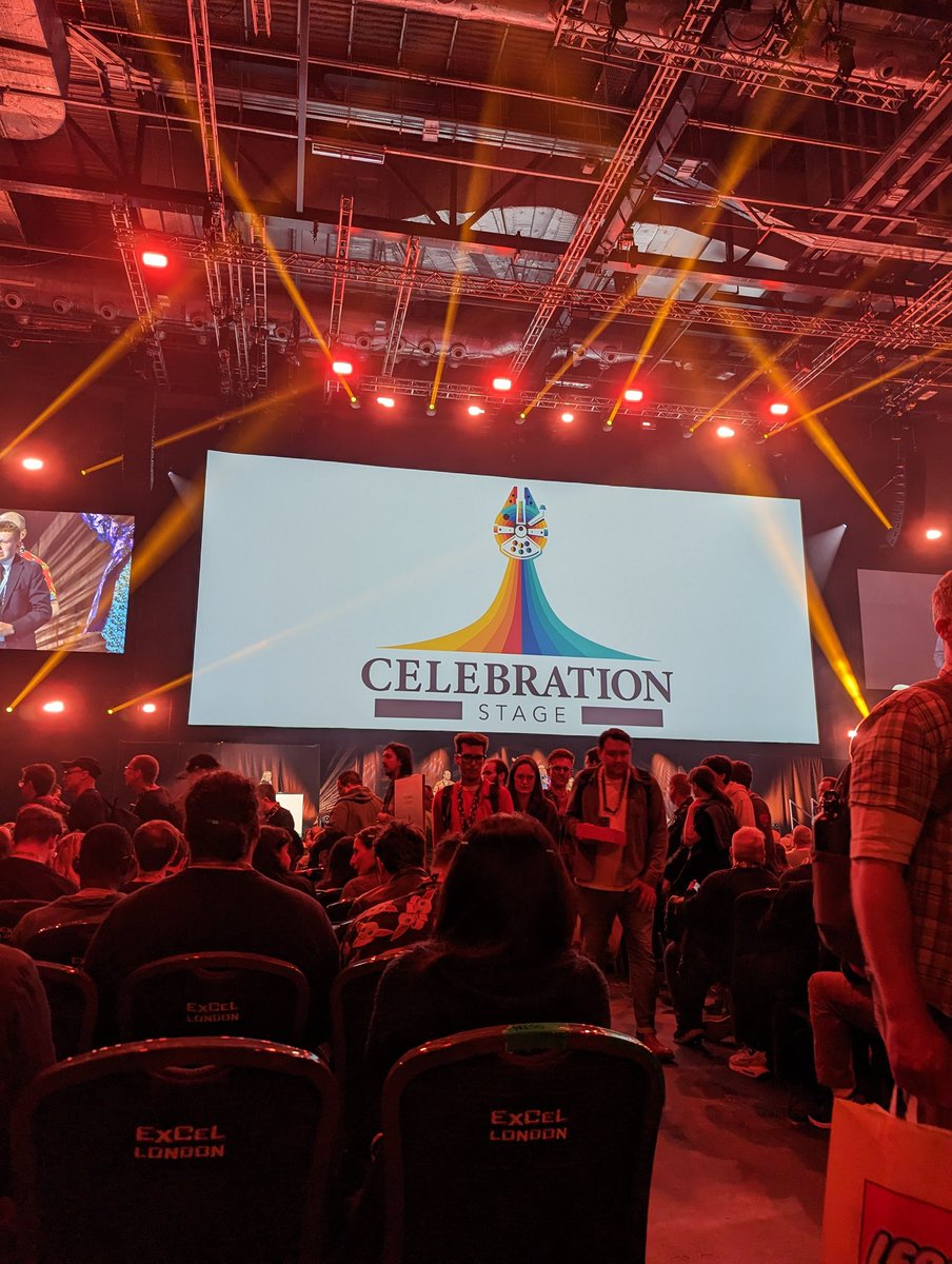 In our seats for #SWCE2023 and the making of Andor season one!
<a href="/SW_Celebration/">StarWars Celebration</a>