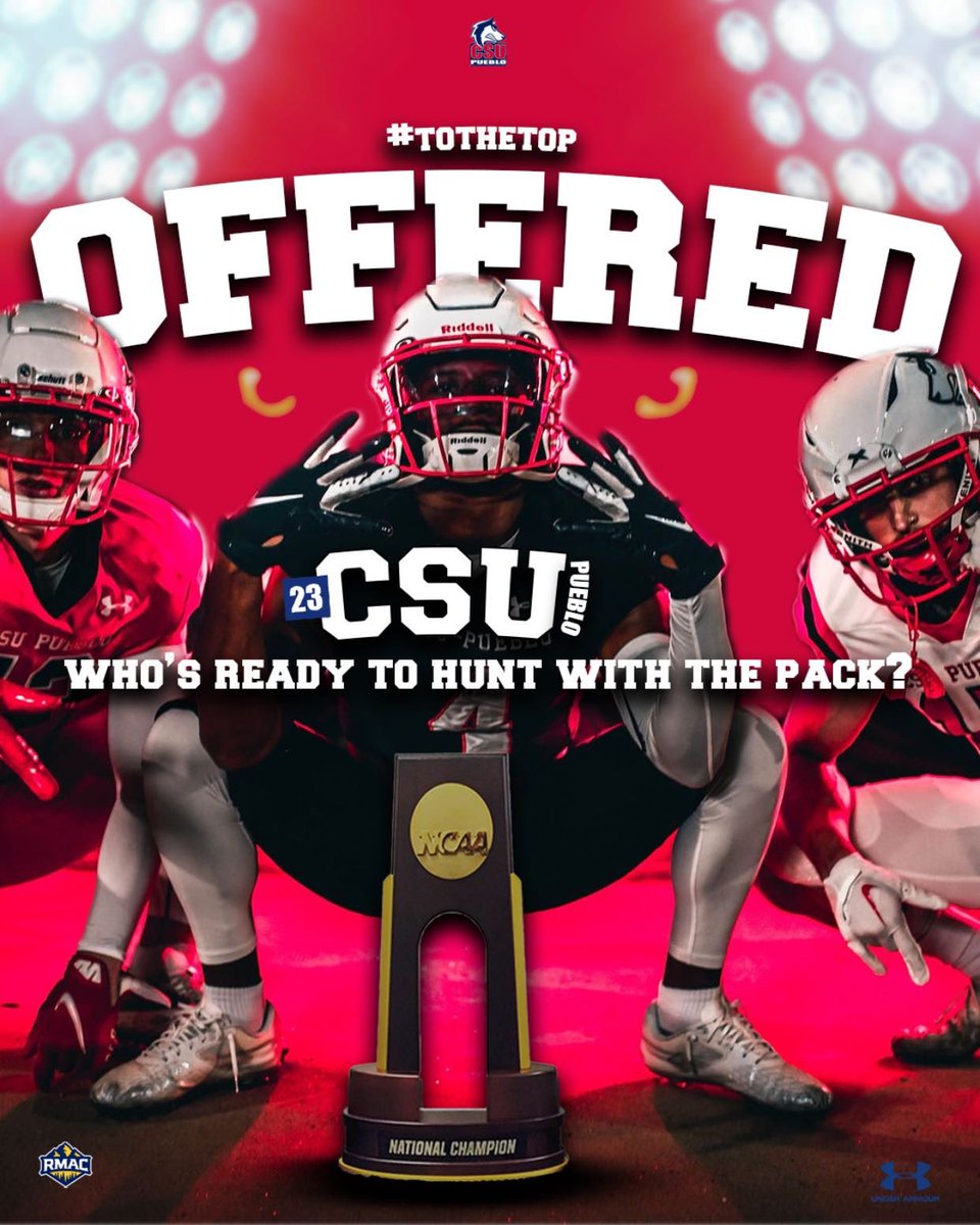I’m very blessed to have received an offer to continue my academic and athletic career <a href="/CSUPFootball/">CSU Pueblo Football</a> <a href="/PhilipVigil/">Coach Vigil</a>