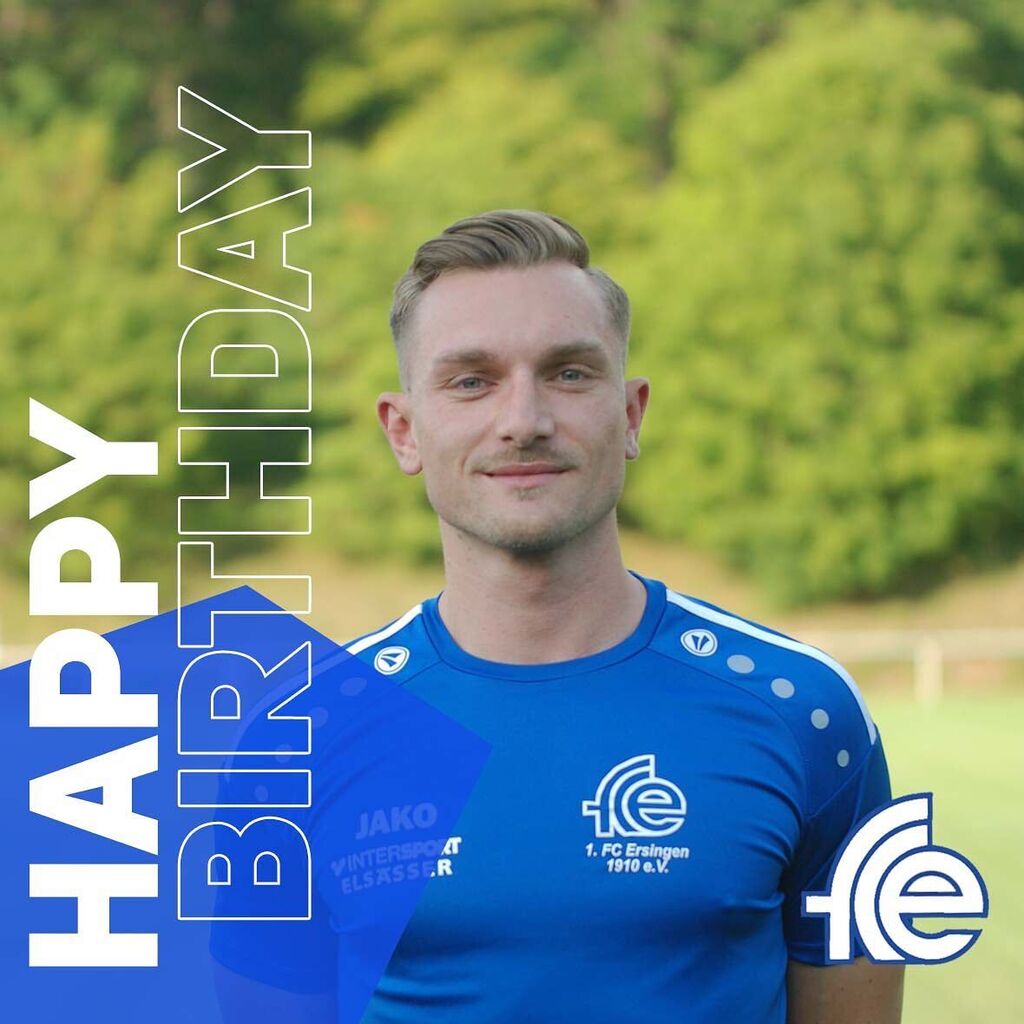 Happy Birthday, lieber Fabio🥳💙🤍 

👤 Fabio Gauss 
🎂 28 Jahre 
🗓 07. April
#️⃣ #happybirthday #wirsindkirchbergjungen #fce #haurein instagr.am/p/CqvHwBssIoM/