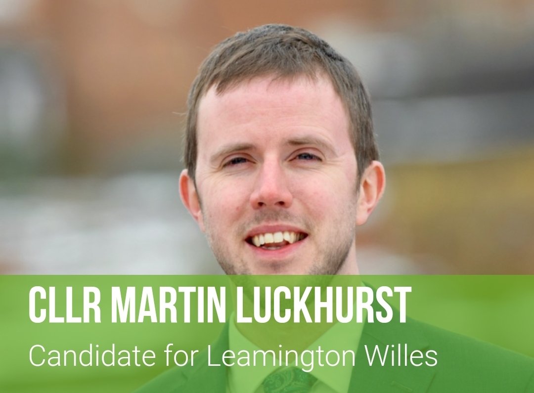 Standing to be re-elected as District Councillor in Leamington Willes... 
Visit our website to read Martin's introduction. warwickdistrict.greenparty.org.uk