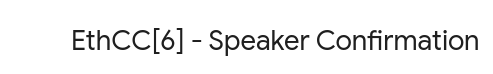 Pat_Ventuzelo's tweet photo. Talk accepted 🎉

Look like I'm gonna speak about our (@FuzzingLabs) journey into building security tools for @CairoLang and @Starknet.

I think it's my 4th-time speaking at @EthCC, really looking forward to this year's @EthCCweek 🔥 https://t.co/ryS6B8Yts4
