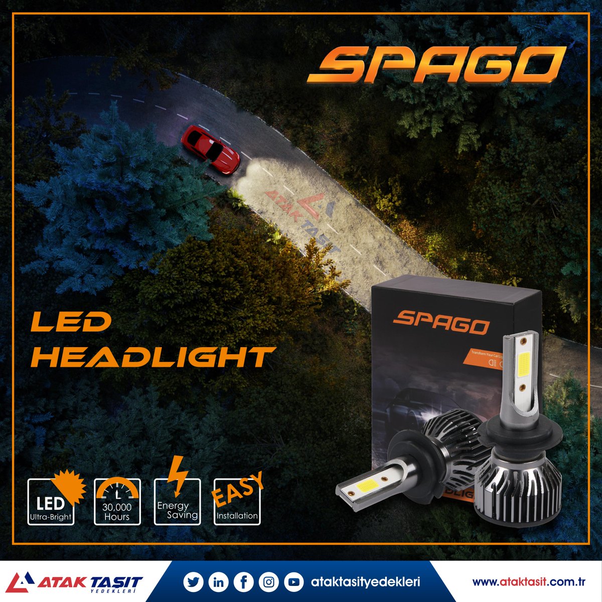 Atak_Tasit's tweet image. Spago Led Ampul !

#spago #ledampul #ataktaşıtyedekleri #herzamanatak #YedekParça #SpareParts #Aftermarket #sanayi #otomotiv #otomobil
