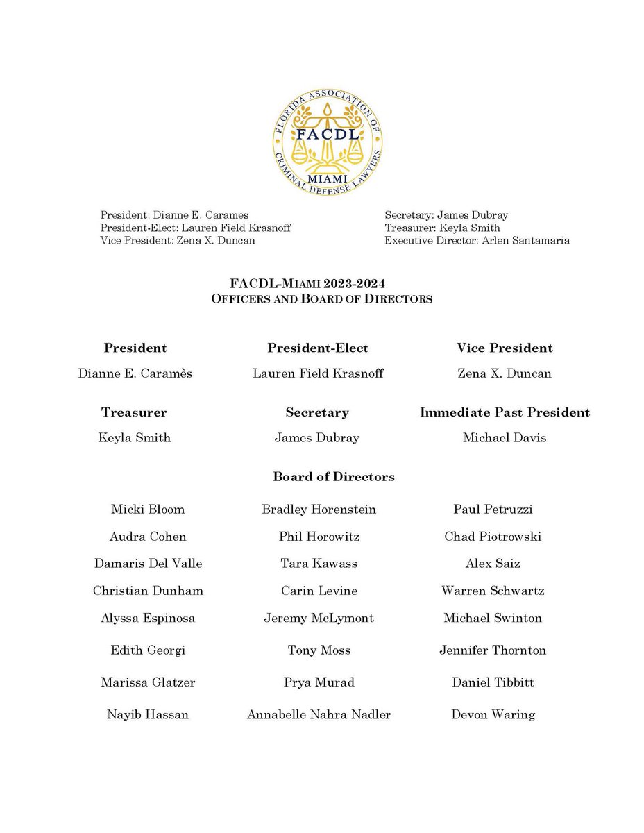 Congratulations to our 2023-2024 Officers and Board of Directors! BIG year coming up!!