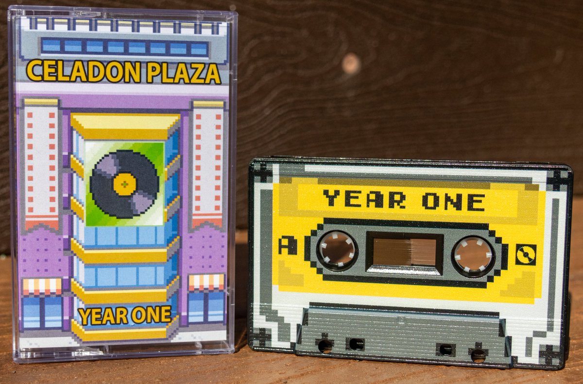 LIVE NOW:

1⃣Celadon Plaza: Year One1⃣

Physical Copies of the collaborative effort of the artists from our first year to benefit the Prevent Cancer Foundation.

Thank you all in advance for benefiting a cause near to our hearts!

Edition of 100.

celadonplaza.bandcamp.com/album/celadon-…