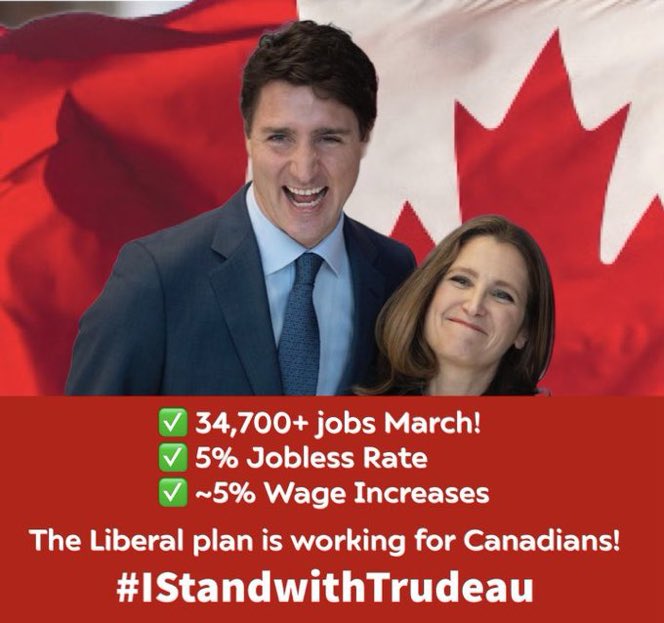 Thank you PMJT! #IStandWithTrudeau #pierrepoilievremustresign #PierrePoilievreIsLyingToYou #PierrePoilievreIsBroken #PierrePoilievreIsUnstable #PierrePoilievreIsAbsurd