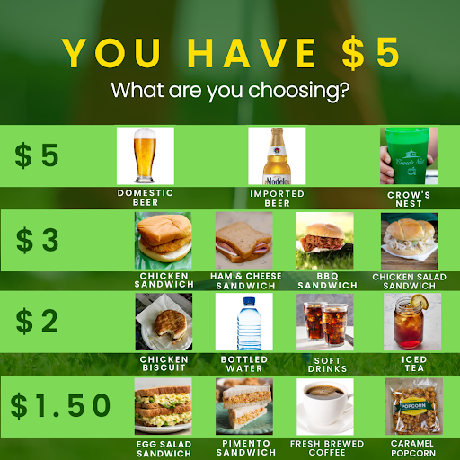 GlobalGolfca's tweet photo. You have $5, what legendary concessions are you snagging at the first major of the year? Comment below!
#firstmajor #greenjacket #golf #golfislife #golflife #golfstagram #golfswing #golfcourse #allaboutu #golfgear #golfclubs https://t.co/fmUU5X5LnN