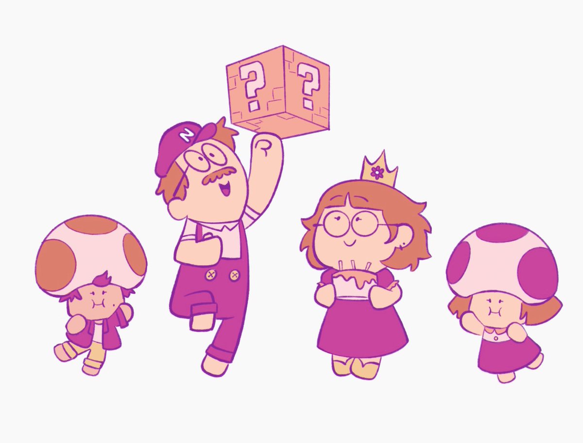 AnneMaslen's tweet photo. Saw the #supermariobrosmovie this week with @ameetoe @lvl1skeleton and @choltsea ! Super fun movie, definitely recommend! 👨🏻‍🔧🍄⭐️ https://t.co/S8wfbbMj5X