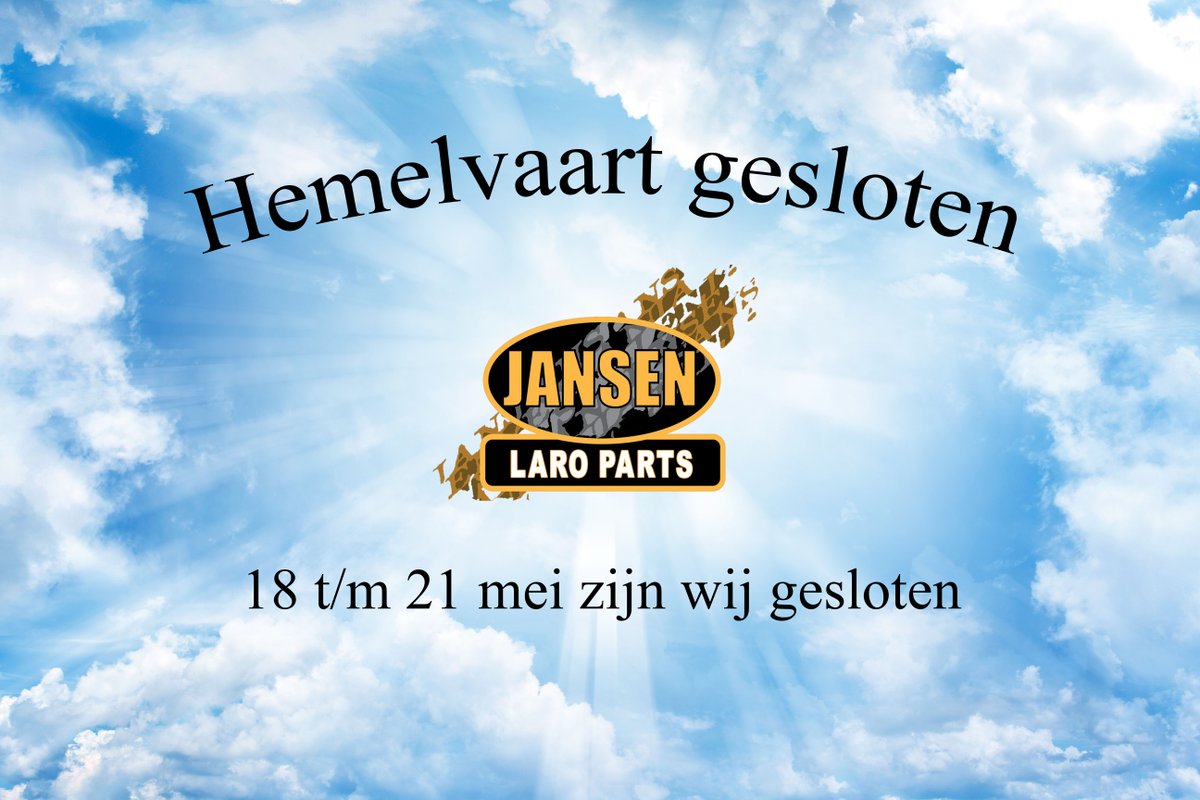 LaroJansen's tweet photo. Openingstijden met de feestdagen en ander nieuws - https://t.co/egF3Ga4Ckf https://t.co/VKU22IWQKp