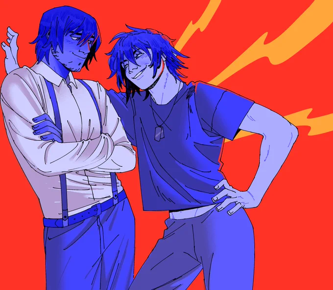 akira and motomi for @/ mrblanchett 